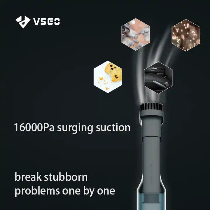 VSGO VS-VC01 AIRGO手持无线多功能吸尘器-Pro