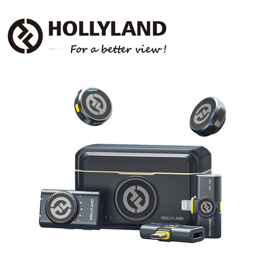 Hollyland LARK M2 DUO 双人无线组合麦克风系统