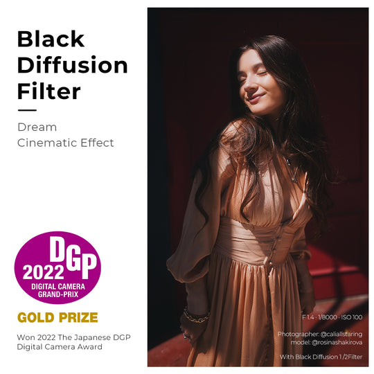 K&amp;F Concept Black Mist 非磁性滤镜套装 Nano 系列特效滤镜 Cinebloom Black Diffusion 适用于相机镜头