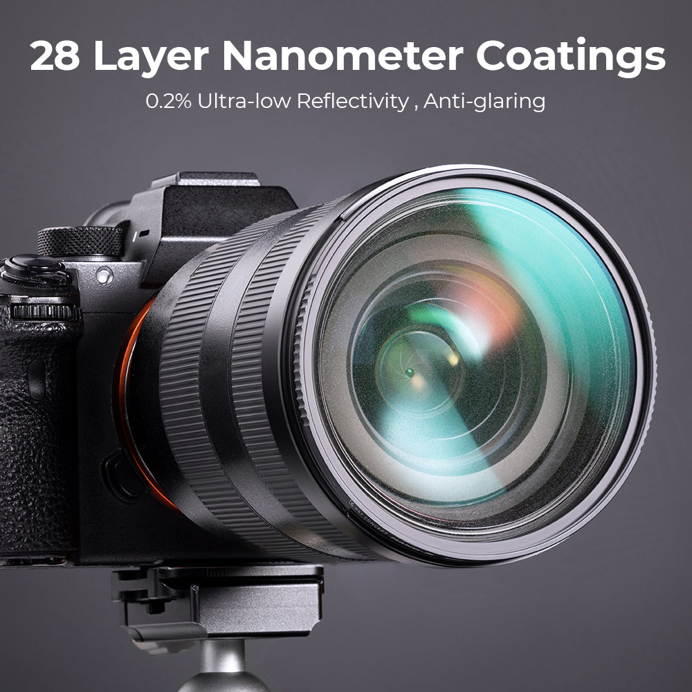 K&amp;F Concept Black Mist 非磁性滤镜套装 Nano 系列特效滤镜 Cinebloom Black Diffusion 适用于相机镜头