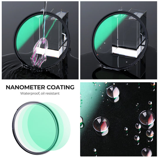 K&amp;F Concept Black Mist 非磁性滤镜套装 Nano 系列特效滤镜 Cinebloom Black Diffusion 适用于相机镜头