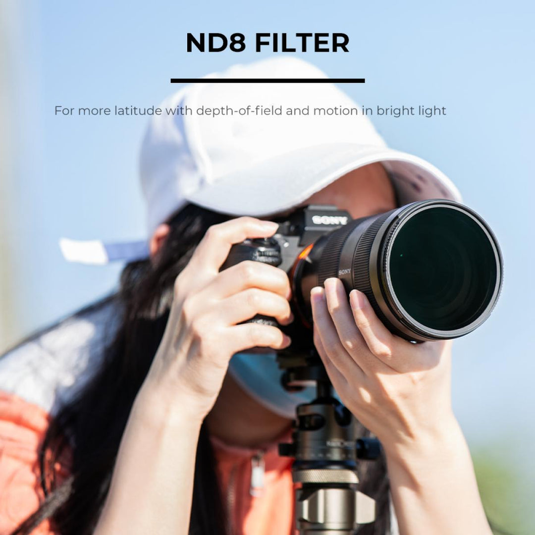 K&amp;F Concept Nano-X 系列 ND 滤镜 ND8（3 档）滤镜固定中性密度滤镜