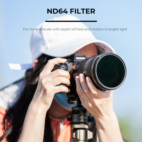 K&amp;F Concept Nano-X 系列 ND 滤镜 ND64（6 档）滤镜固定中性密度滤镜