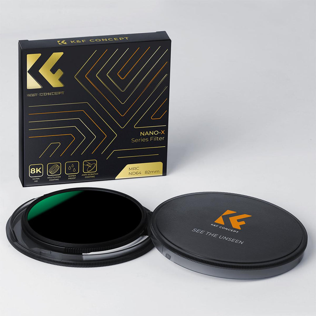 K&amp;F Concept Nano-X 系列 ND 滤镜 ND64（6 档）滤镜固定中性密度滤镜