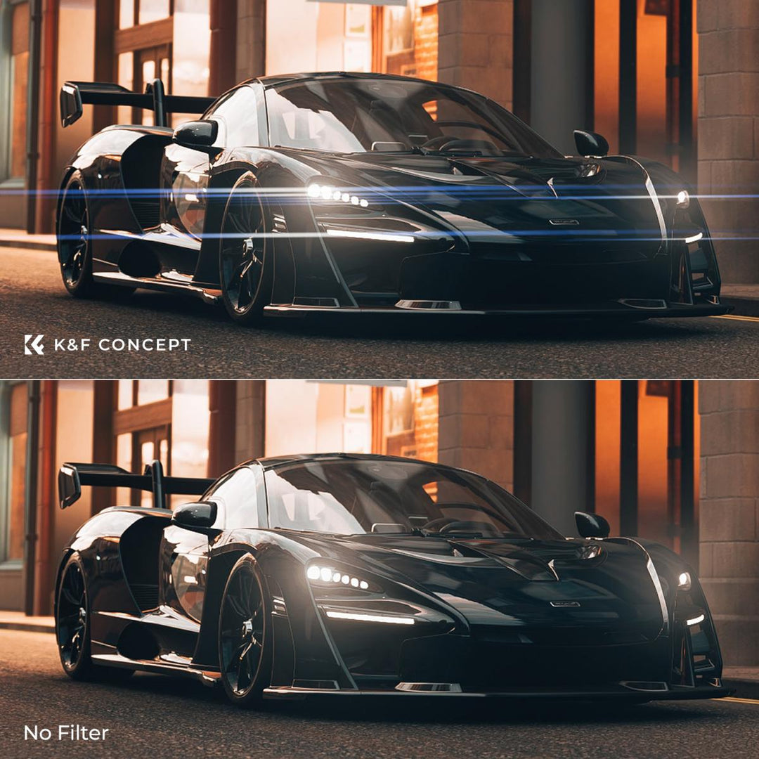 K&amp;F Concept Nano-X系列蓝色条纹滤镜（2毫米）光学玻璃