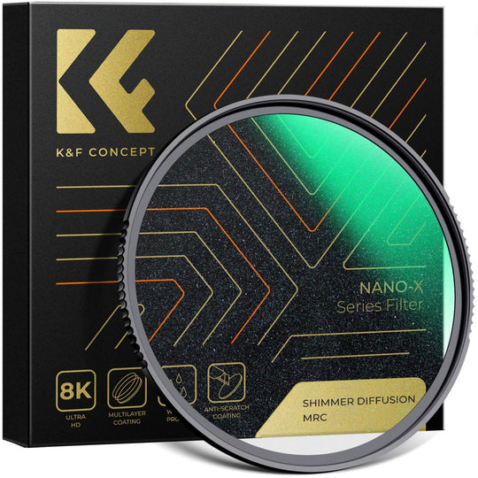 K&amp;F Concept Nano-X 系列闪光扩散滤镜光学玻璃闪光效果滤镜