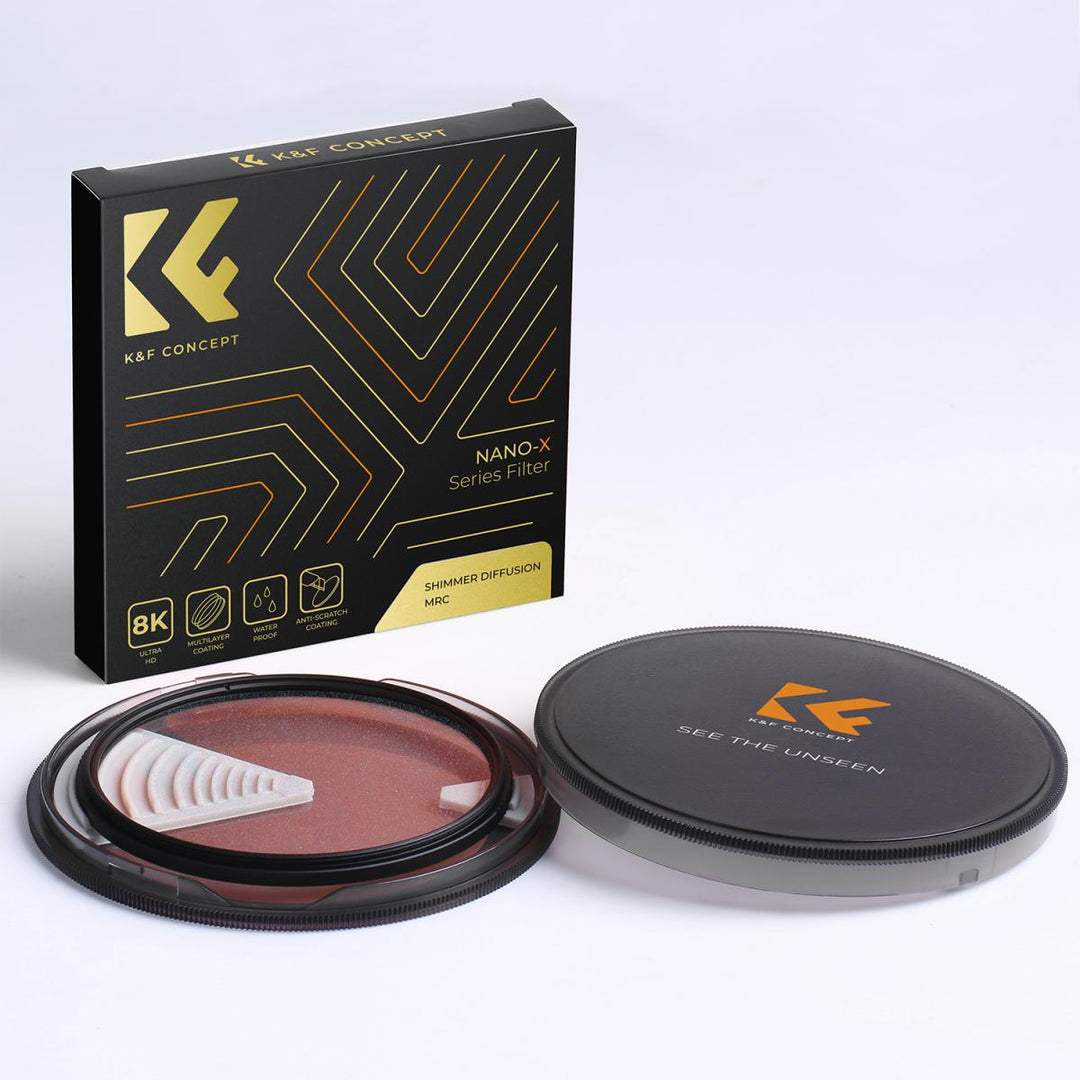 K&amp;F Concept Nano-X 系列闪光扩散滤镜光学玻璃闪光效果滤镜