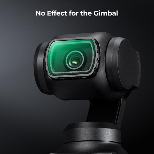 K&amp;F Concept Nano-X 系列 1/4 黑色扩散滤镜（带绿色涂层）适用于 DJI Osmo Pocket 3
