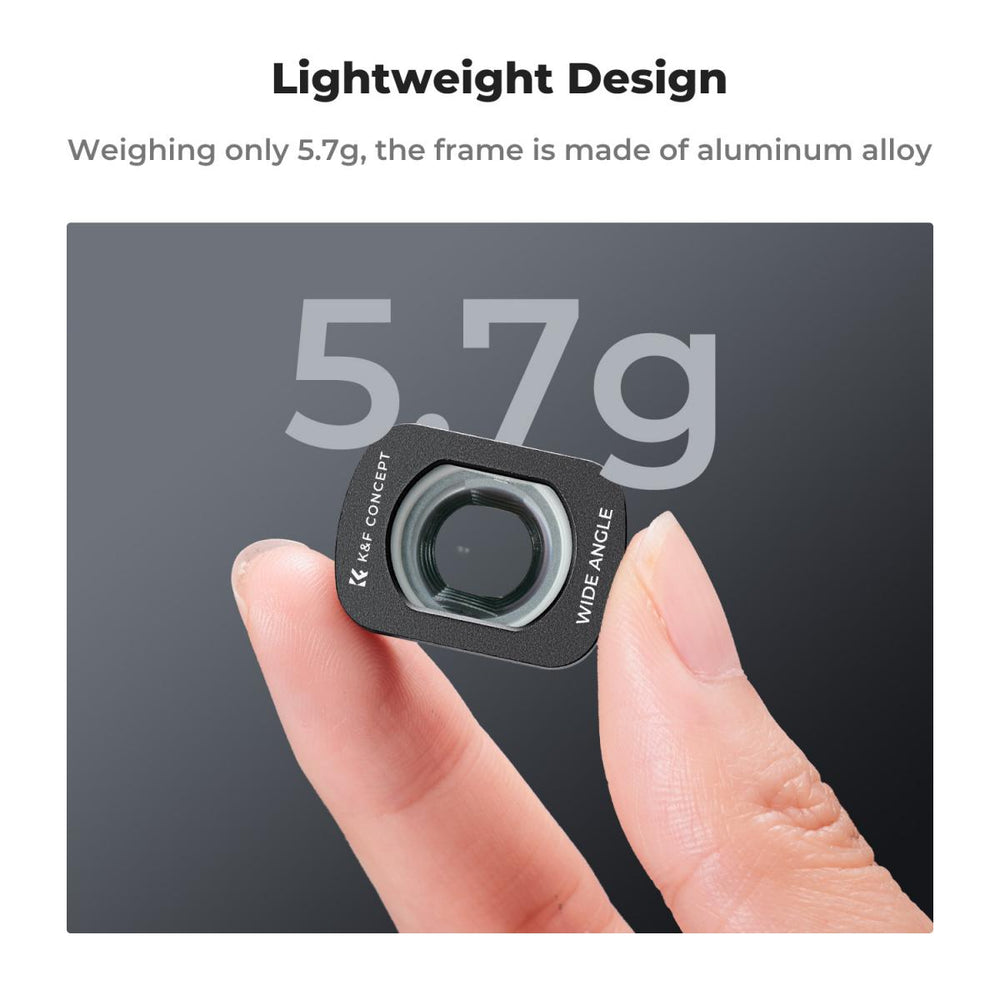 K&amp;F Concept 磁吸广角滤镜（适用于 DJI Osmo Pocket 3）
