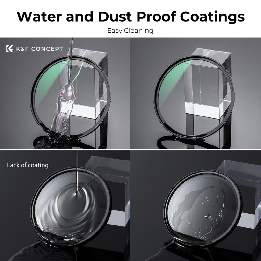 K&amp;F Concept 紫外线过滤器 Nano-X 系列 德国光学玻璃绿色涂层防刮