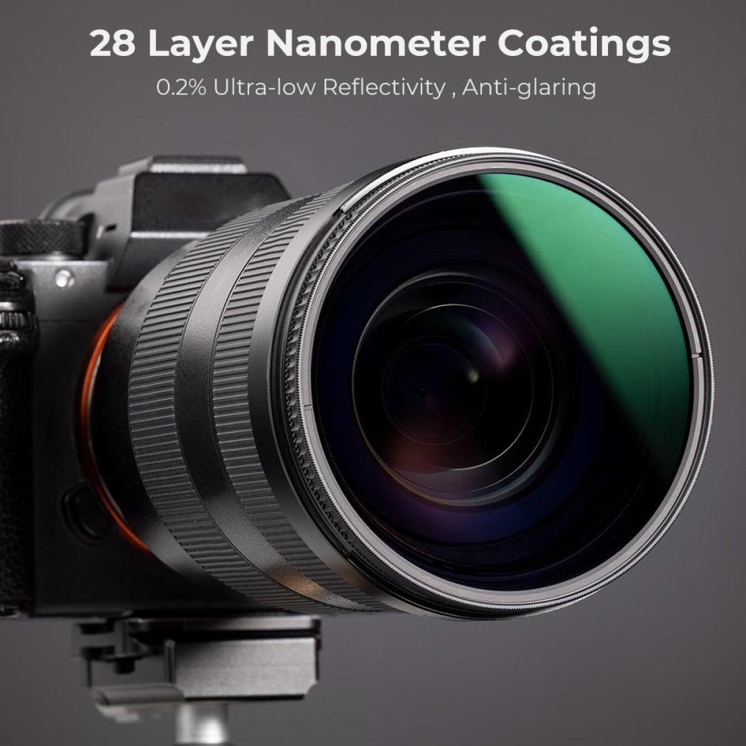 K&amp;F Concept CPL 滤光片 Nano-X 系列 德国光学玻璃 绿色涂层 防刮