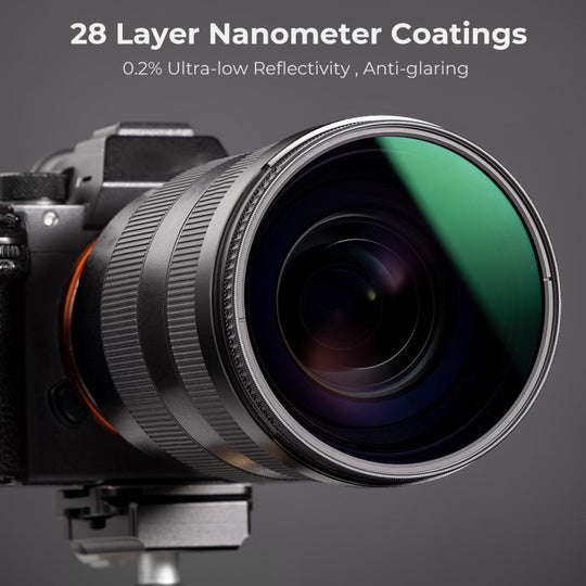 K&amp;F Concept CPL 滤光片 Nano-X 系列 德国光学玻璃 绿色涂层 防刮