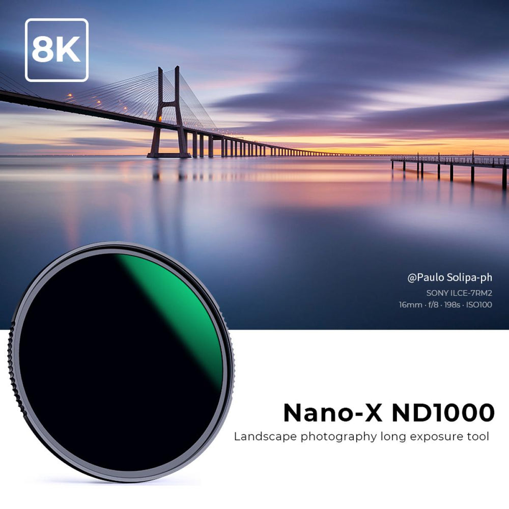 K&amp;F Concept Nano-X ND 滤镜 ND1000（10 档）滤镜固定中性密度滤镜