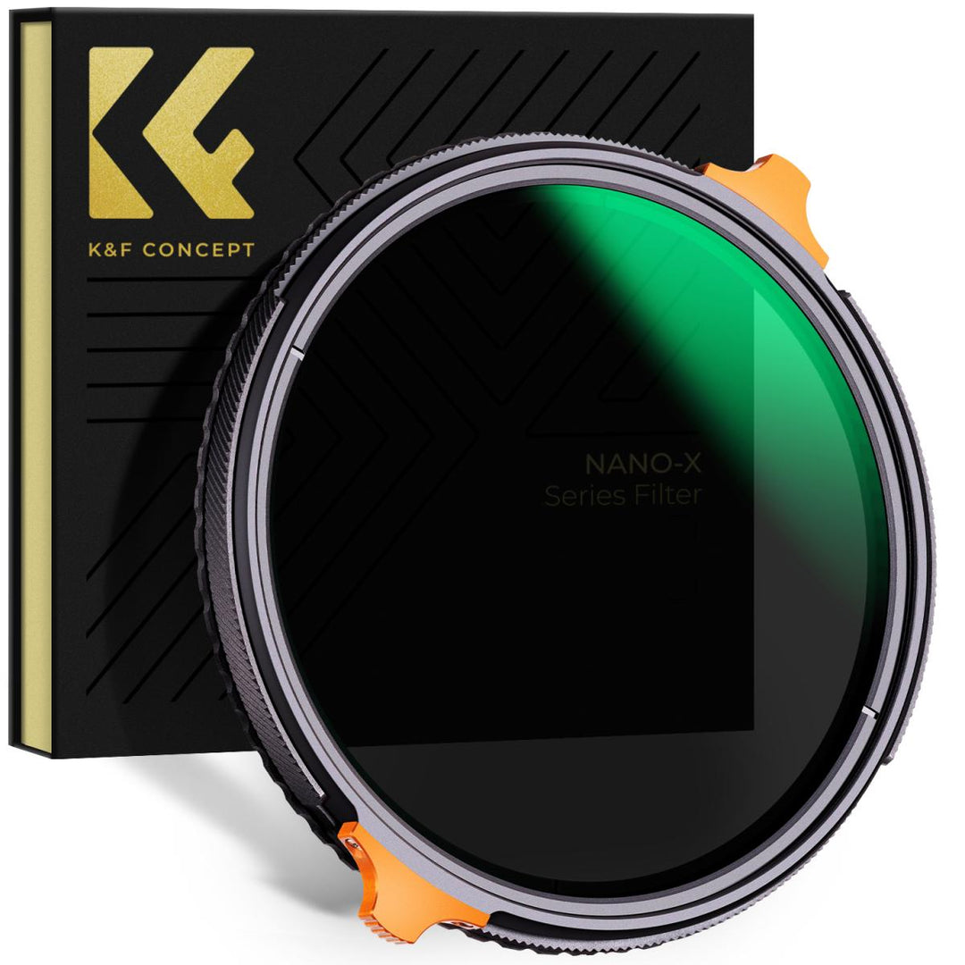 K&amp;F Concept ND4-ND64（2-6 档）可变 ND 滤镜和 CPL 圆偏振滤镜二合一