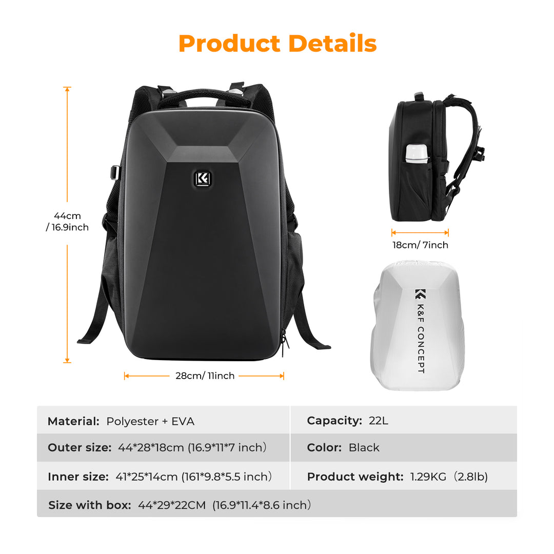 K&amp;F Concept 背包 22L 相机包
