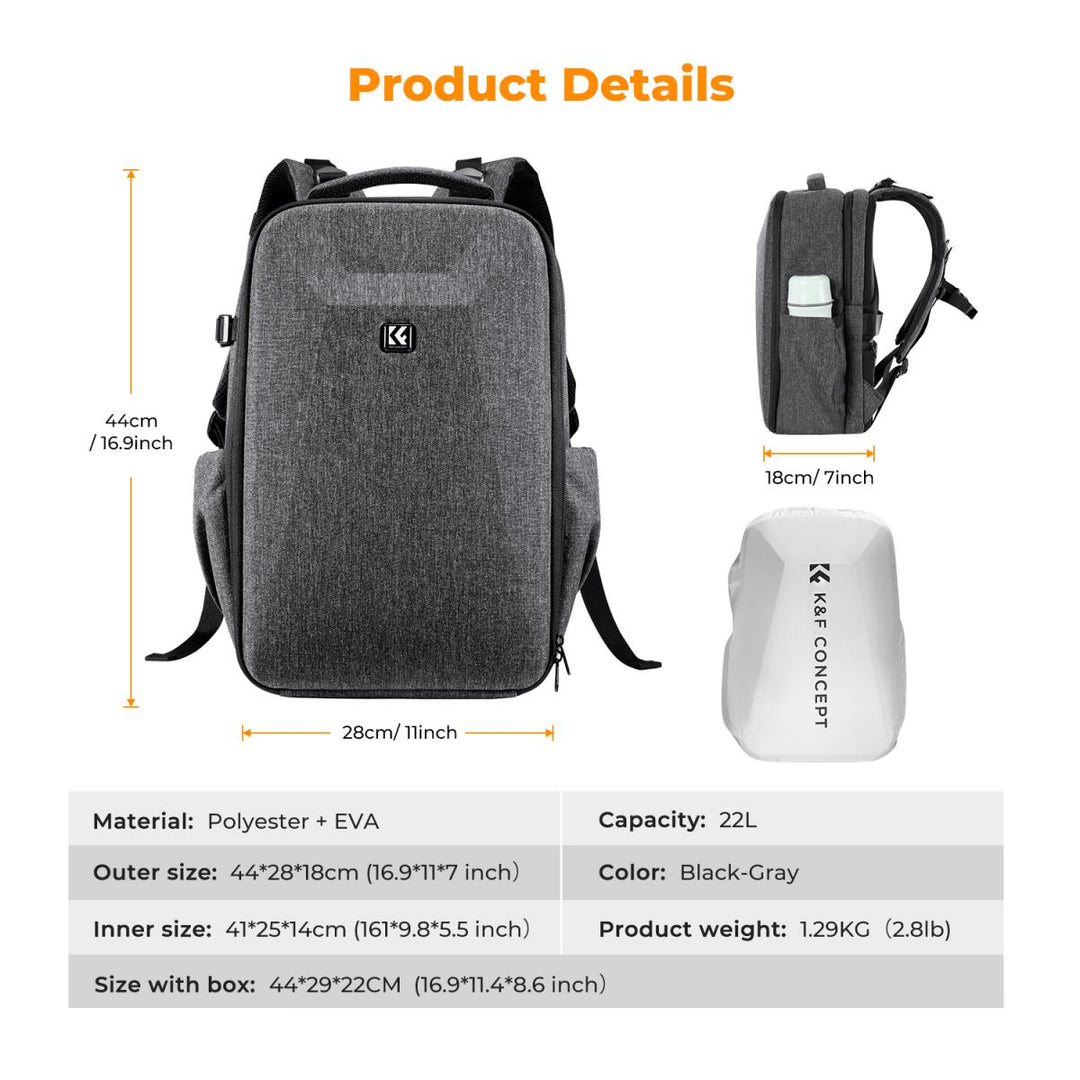 K&amp;F Concept 背包 22L 相机包