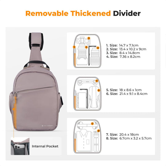 K&amp;F Concept Urban Wander 相机单肩包 5L