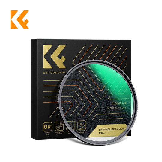 K&amp;F Concept Nano-X 系列闪光扩散滤镜光学玻璃闪光效果滤镜