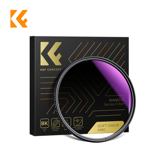 K&amp;F Concept Nano-X 软性 GND8 滤镜（3 档）镜头滤镜软性渐变中性密度滤镜