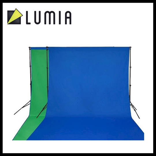 Lumia 双面防皱布料适用于 Chromakey 绿色和蓝色 3m x 3m 3m x 6m 