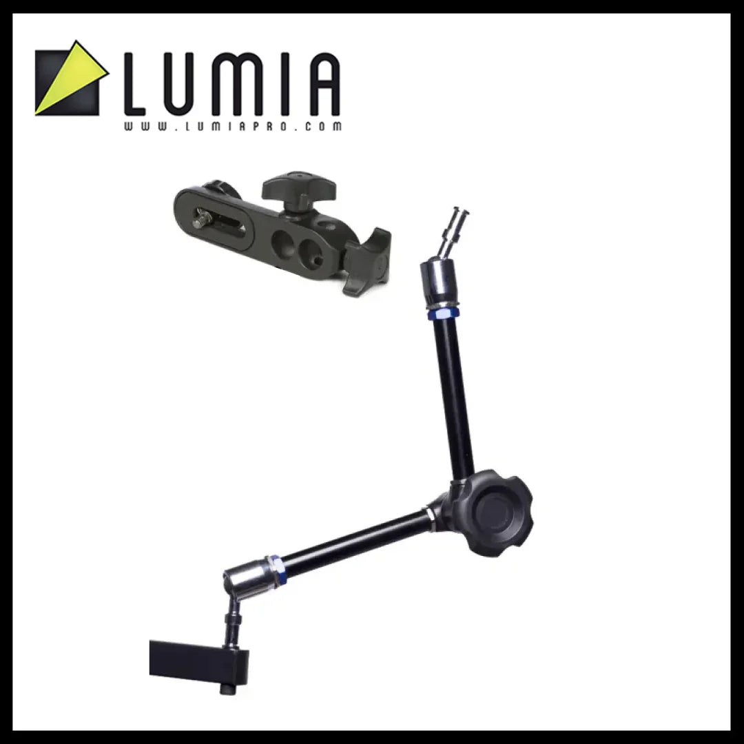 Lumia Variable Friction Magic Arm similar to Manfrotto 244 For mounting arm extension LED Lights Microphones Cameras - Red Dot Photo