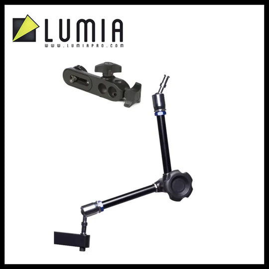 Lumia Variable Friction Magic Arm similar to Manfrotto 244 For mounting arm extension LED Lights Microphones Cameras - Red Dot Photo