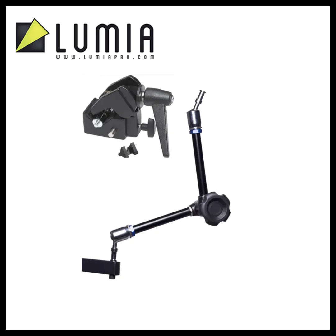 Lumia Variable Friction Magic Arm similar to Manfrotto 244 For mounting arm extension LED Lights Microphones Cameras - Red Dot Photo