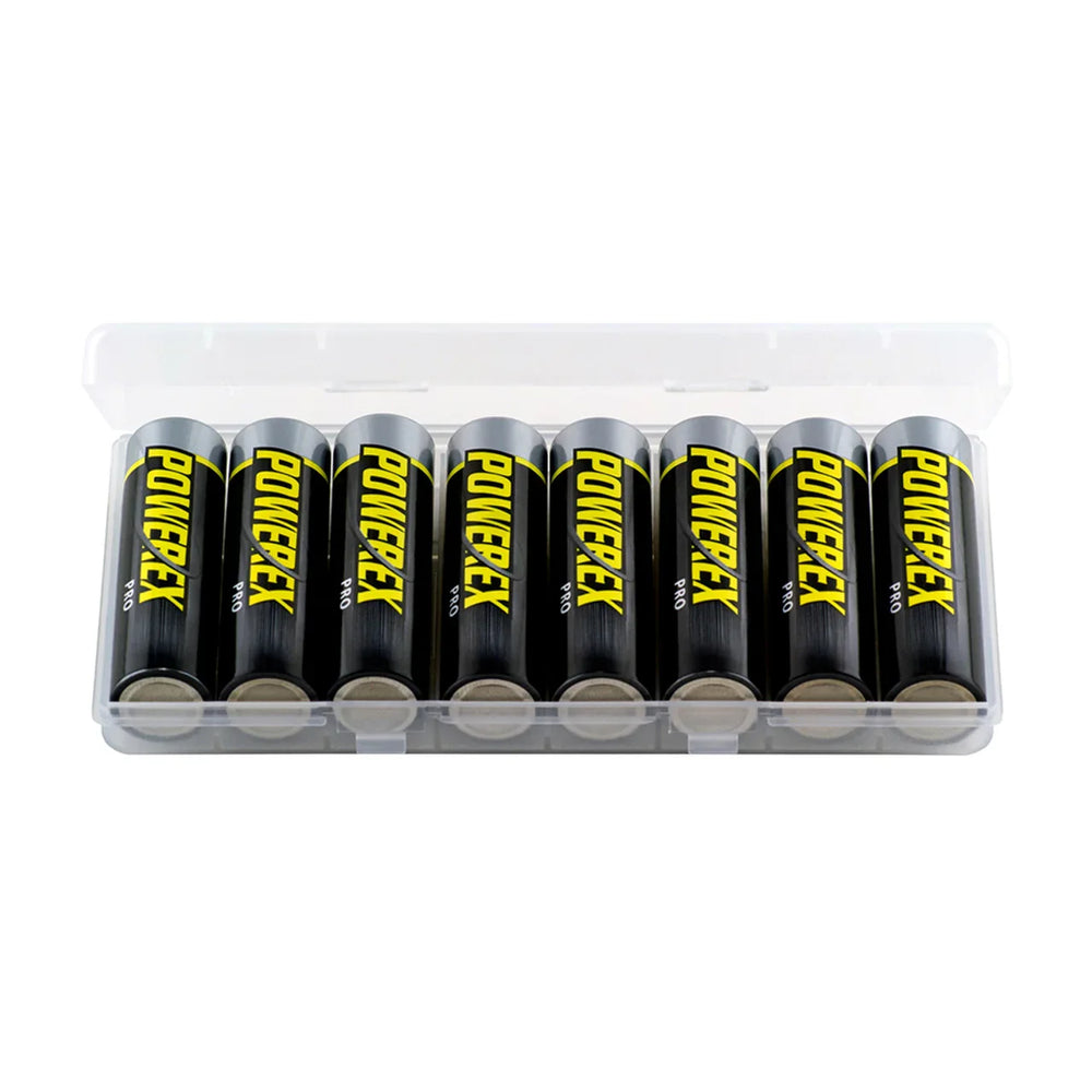[FREE DELIVERY] Powerex Pro Precharged AA Rechargeable NiMH Batteries 2700mAh (8-pack) - Red Dot Photo