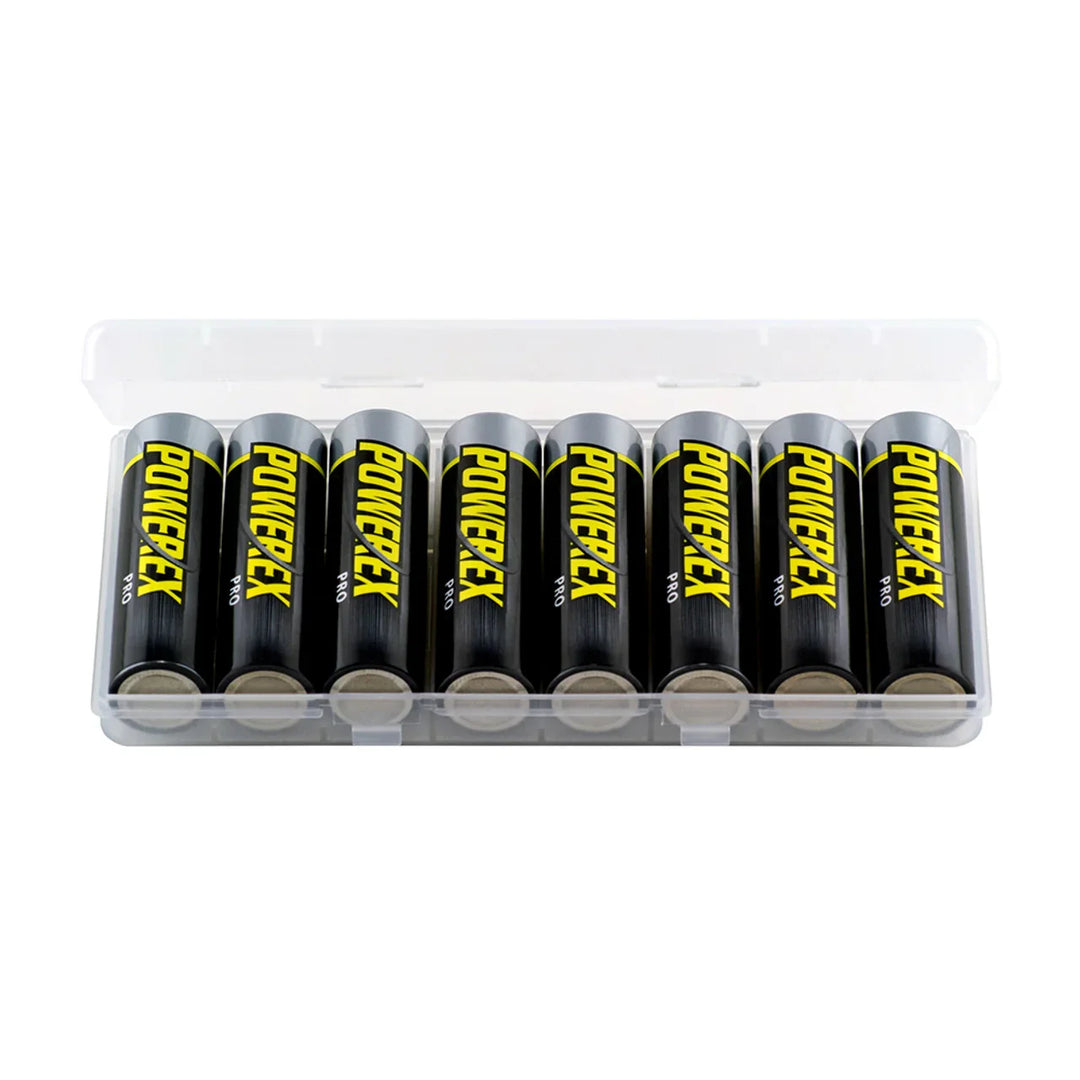 [FREE DELIVERY] Powerex Pro Precharged AA Rechargeable NiMH Batteries 2700mAh (8-pack) - Red Dot Photo