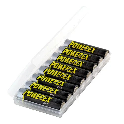 [FREE DELIVERY] Powerex Pro Precharged AA Rechargeable NiMH Batteries 2700mAh (8-pack) - Red Dot Photo