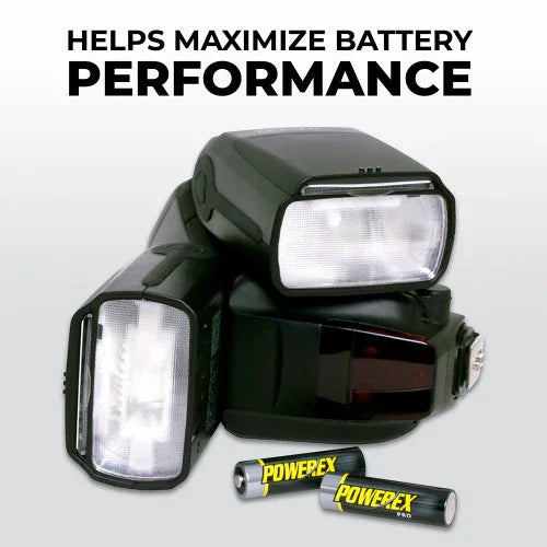 [FREE DELIVERY] Powerex Pro Precharged AA Rechargeable NiMH Batteries 2700mAh (8-pack) - Red Dot Photo