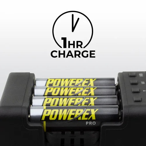 Powerex MH-C9000PRO 专业 AA/AAA 电池充电器分析仪