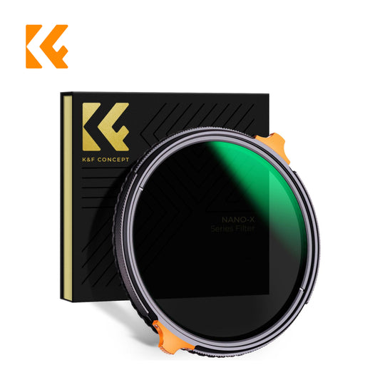 K&amp;F Concept ND4-ND64（2-6 档）可变 ND 滤镜和 CPL 圆偏振滤镜二合一