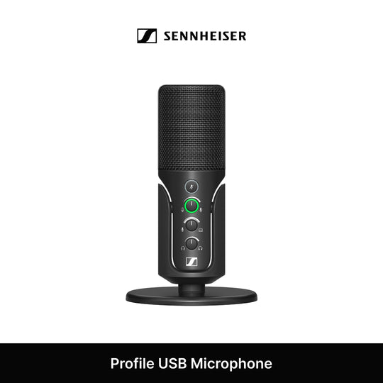 带桌面支架的 Sennheiser 配置文件 USB 麦克风