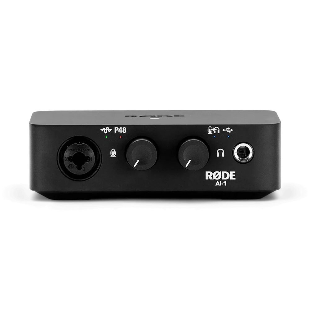 Rode AI-1 USB Audio Interface (Studio Quality AI1 Audio Mixer) - Red Dot Photo