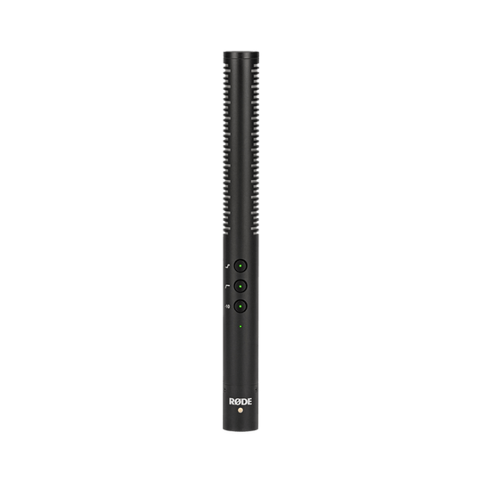 带数字开关的 Rode NTG4 枪式麦克风