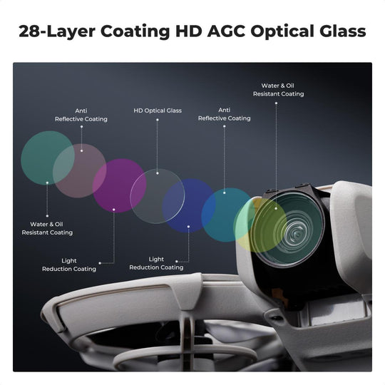 K&amp;F Concept DJI NEO ND 滤镜套装 4 件装 ND8+ND16+ND32+ND64