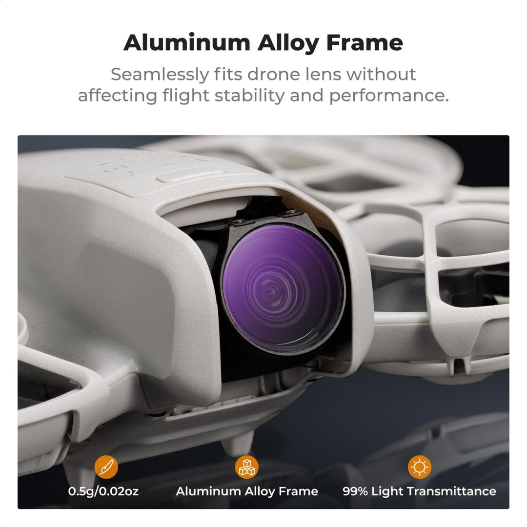 K&amp;F Concept DJI NEO ND 滤镜套装 4 件装 ND8+ND16+ND32+ND64