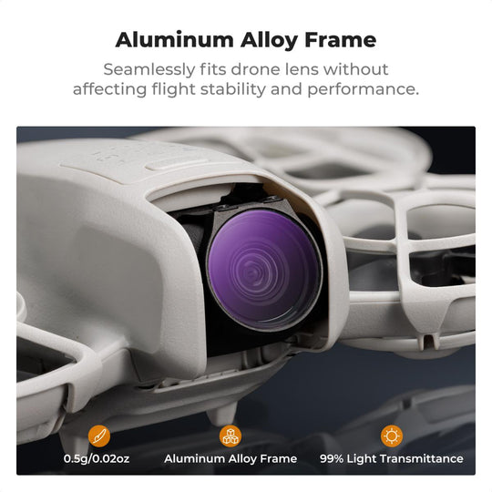 K&amp;F Concept DJI NEO ND 滤镜套装 4 件装 ND8+ND16+ND32+ND64