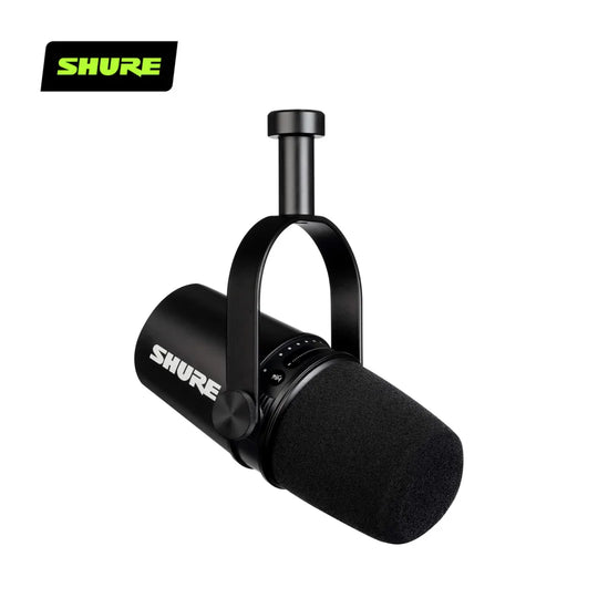 舒尔 MV7 USB/XLR 全能播客音乐家金属麦克风