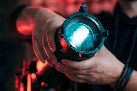Aputure Spotlight Mini Zoom - Precision Projection Lens for LS 60d and 60x Lights - Red Dot Photo