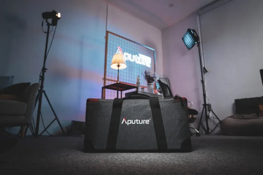 Aputure Spotlight Mini Zoom - Precision Projection Lens for LS 60d and 60x Lights - Red Dot Photo