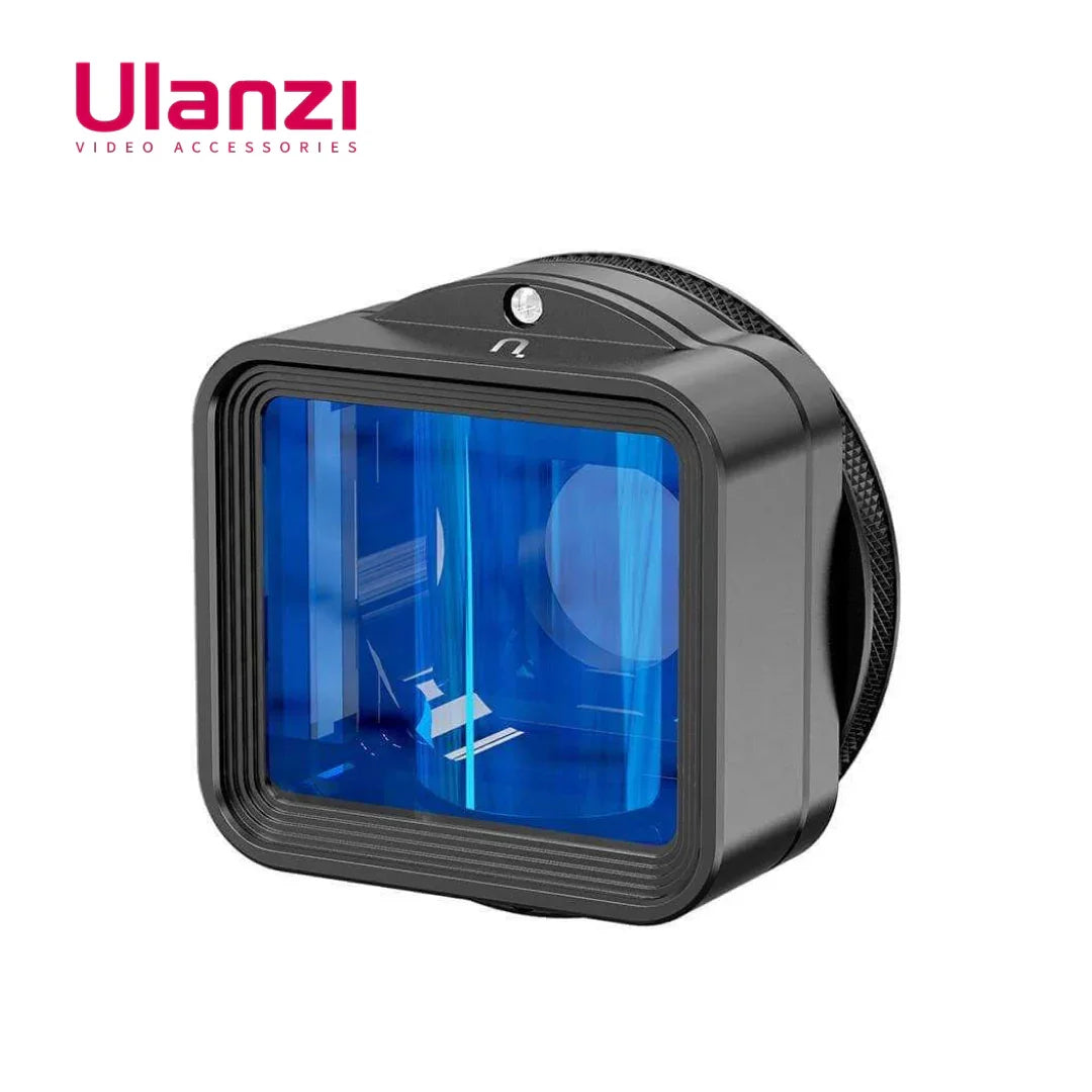 ULANZI 1.55XT Anamorphic Lens Wide Video Movie Film Maker for iPhone Smartphone Wide Angle Lens - Red Dot Photo