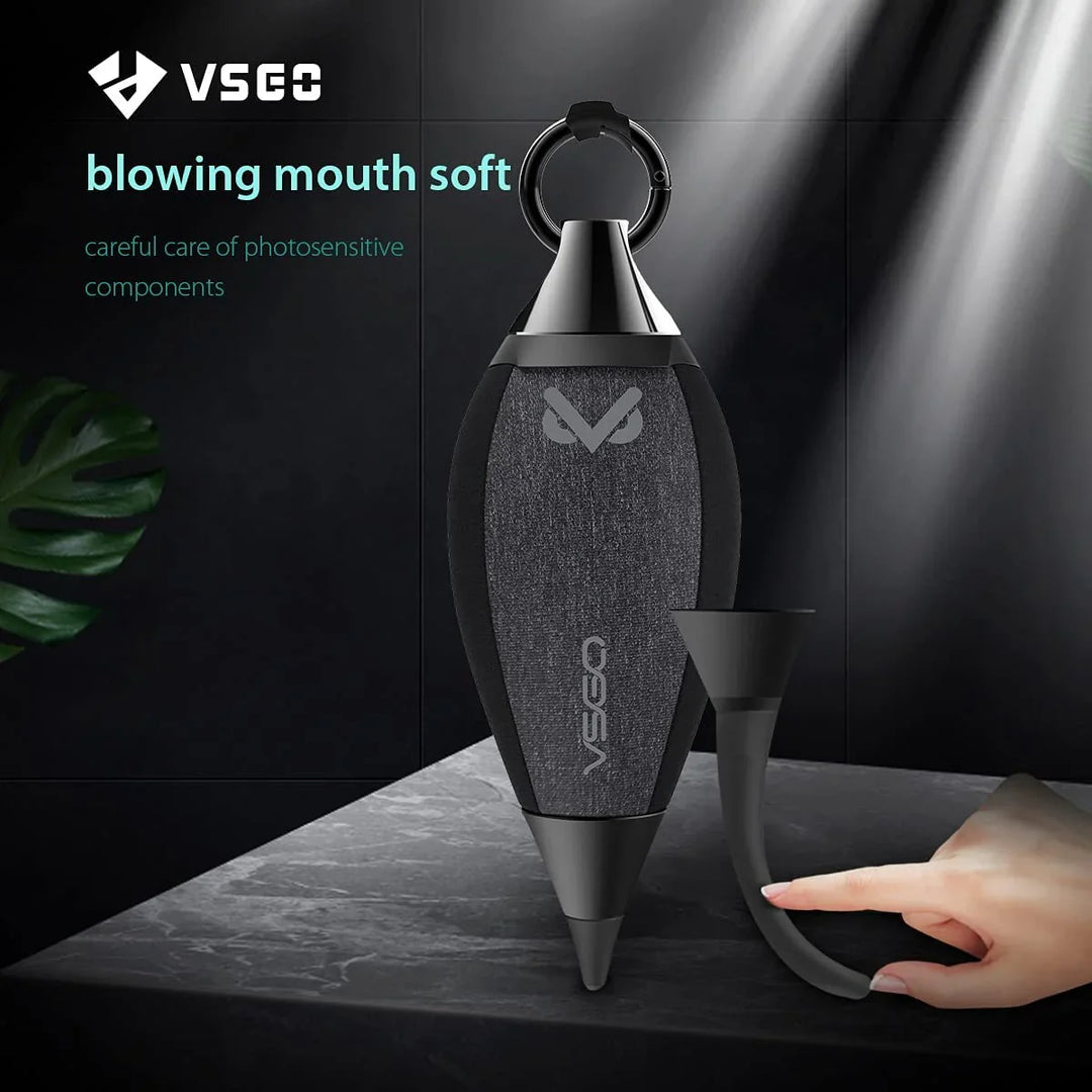 VSGO V-B03E Falcon-S Outdoor Air Blower V-B03E with Dust Filter and Replaceable Nozzle - Red Dot Photo
