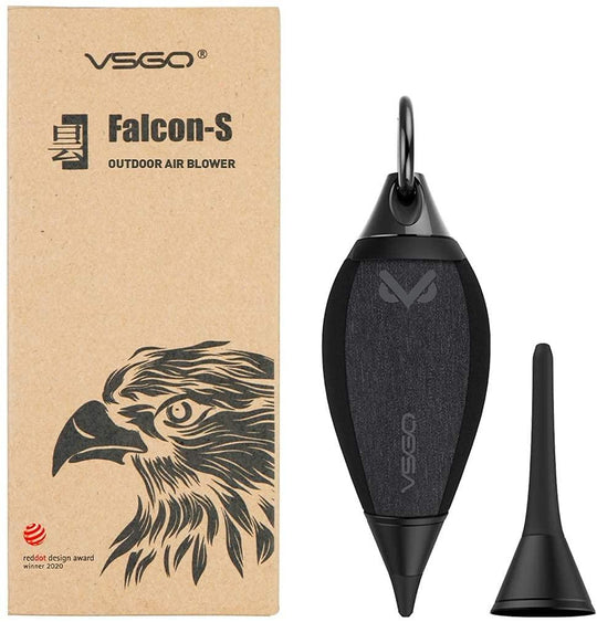 VSGO V-B03E Falcon-S Outdoor Air Blower V-B03E with Dust Filter and Replaceable Nozzle - Red Dot Photo