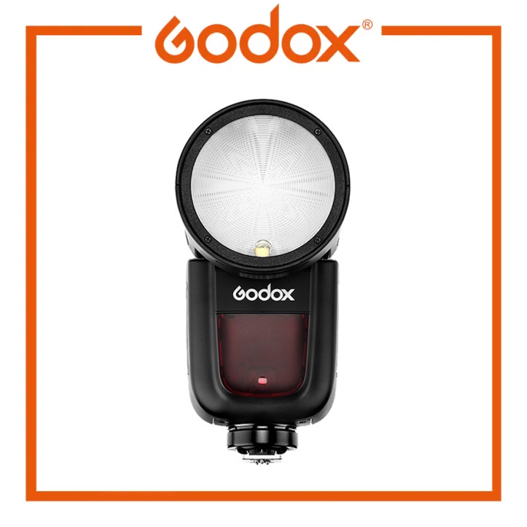 Godox V1 闪光灯 V1S TTL HSS 1/8000s 锂离子电池闪光灯