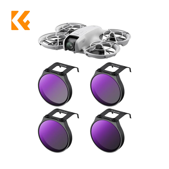 K&amp;F Concept DJI NEO ND 滤镜套装 4 件装 ND8+ND16+ND32+ND64