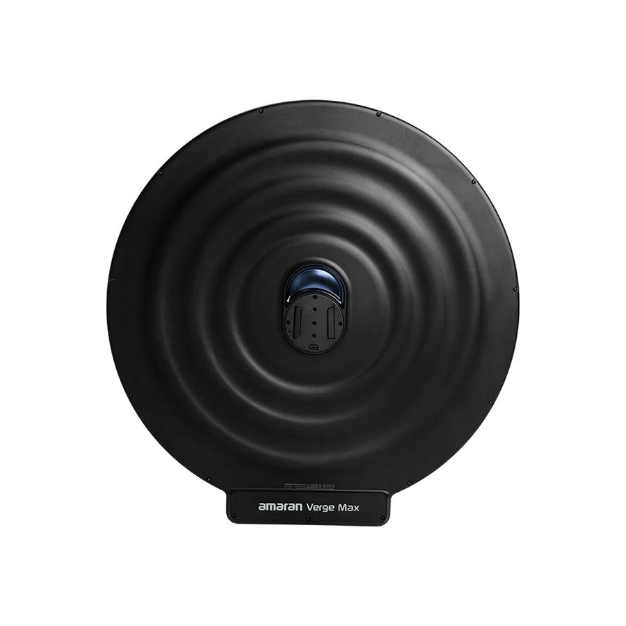 amaran Verge Max 双色圆形 LED 灯板（炭灰色和白色）
