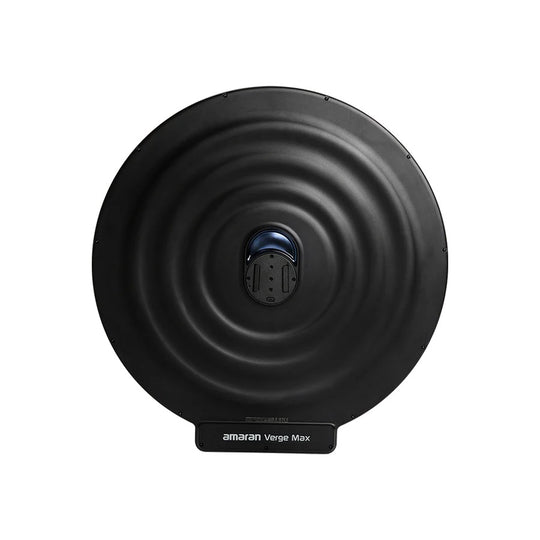amaran Verge Max 双色圆形 LED 灯板（炭灰色和白色）