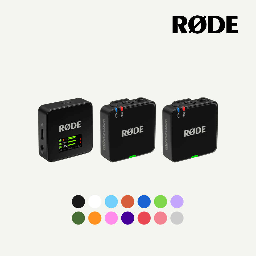 Rode Wireless GO（第三代）紧凑型无线麦克风系统